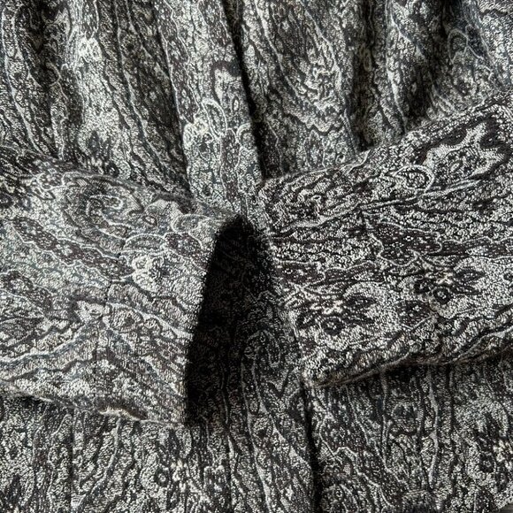 Jones New York Wool Blend Paisley Pattern Woven Blazer - Picture 10 of 16